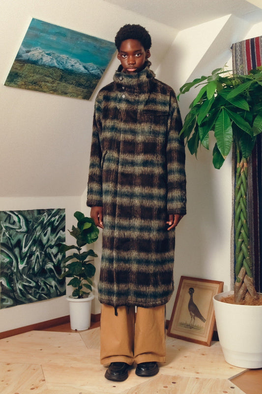 Hooded Long Coat【GRN】