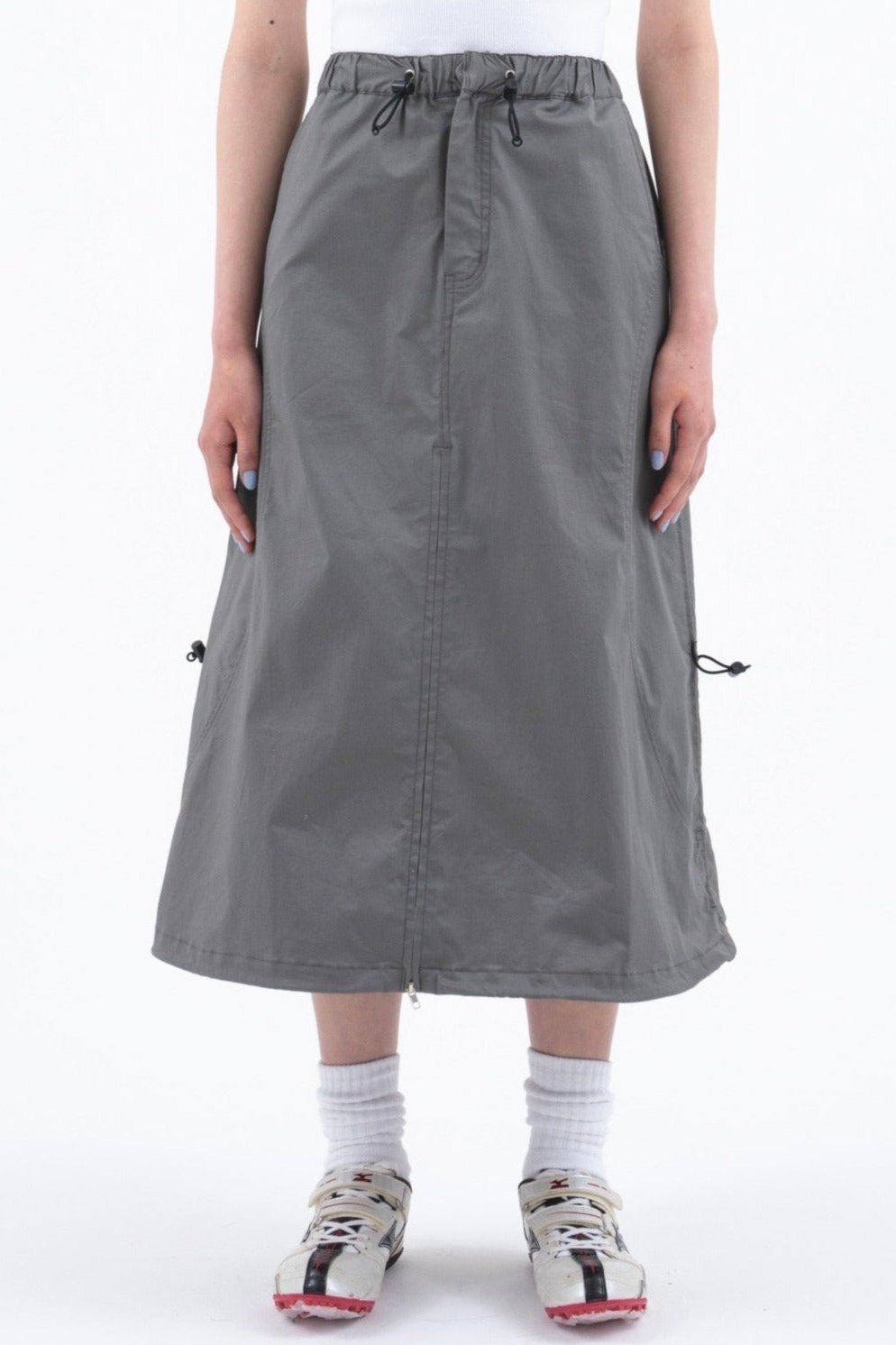 "MOVIMENTO" Nylon Skirt