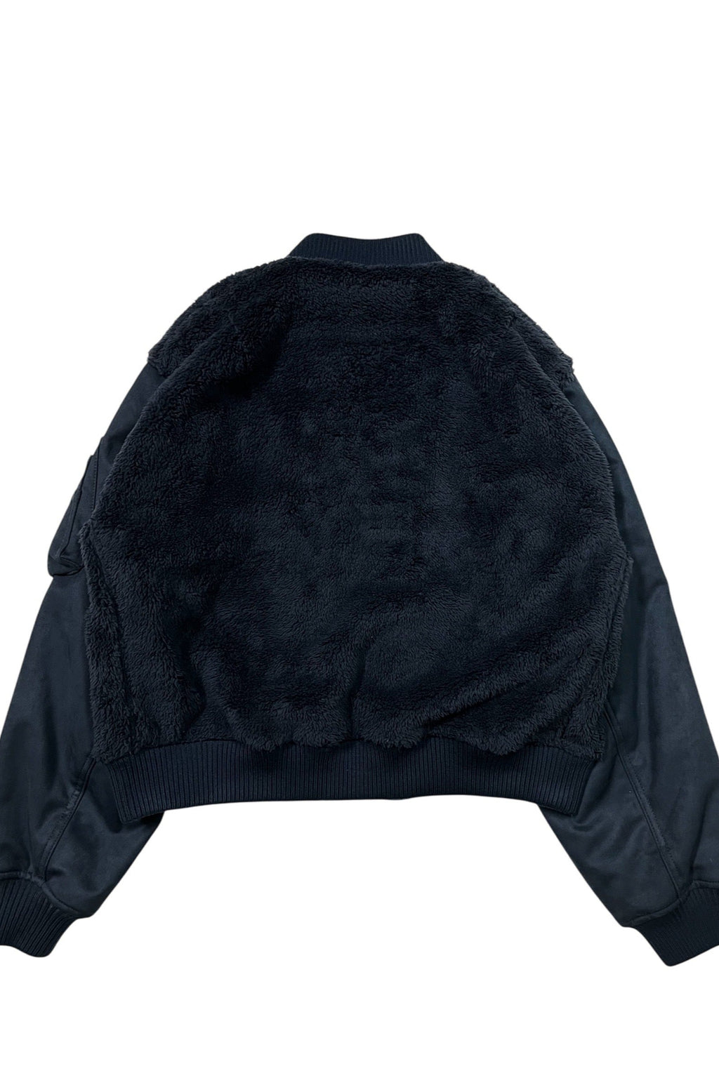 "tomo" boa/suede ma-1 jacket