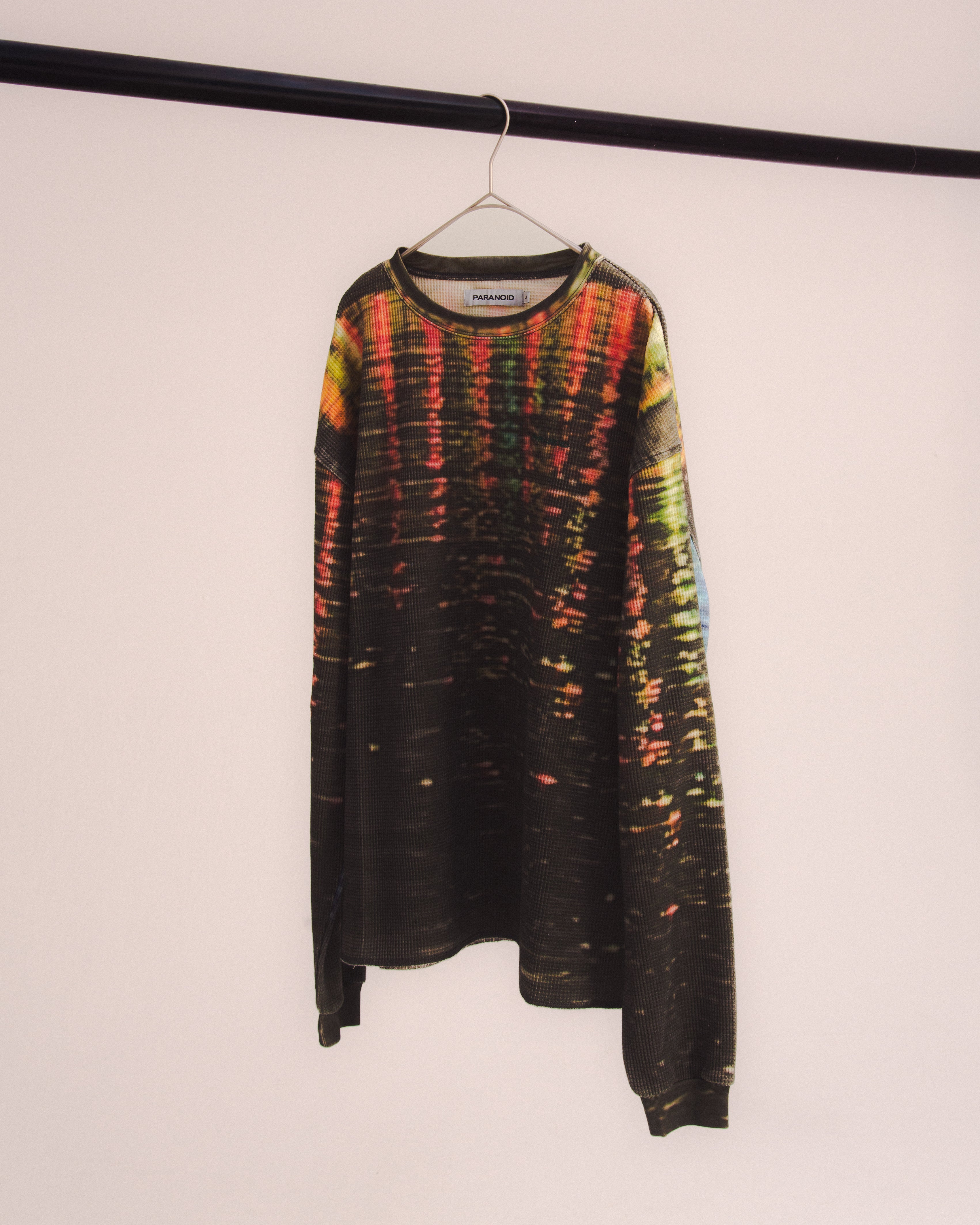 "print thermal"long sleeve t-shirt