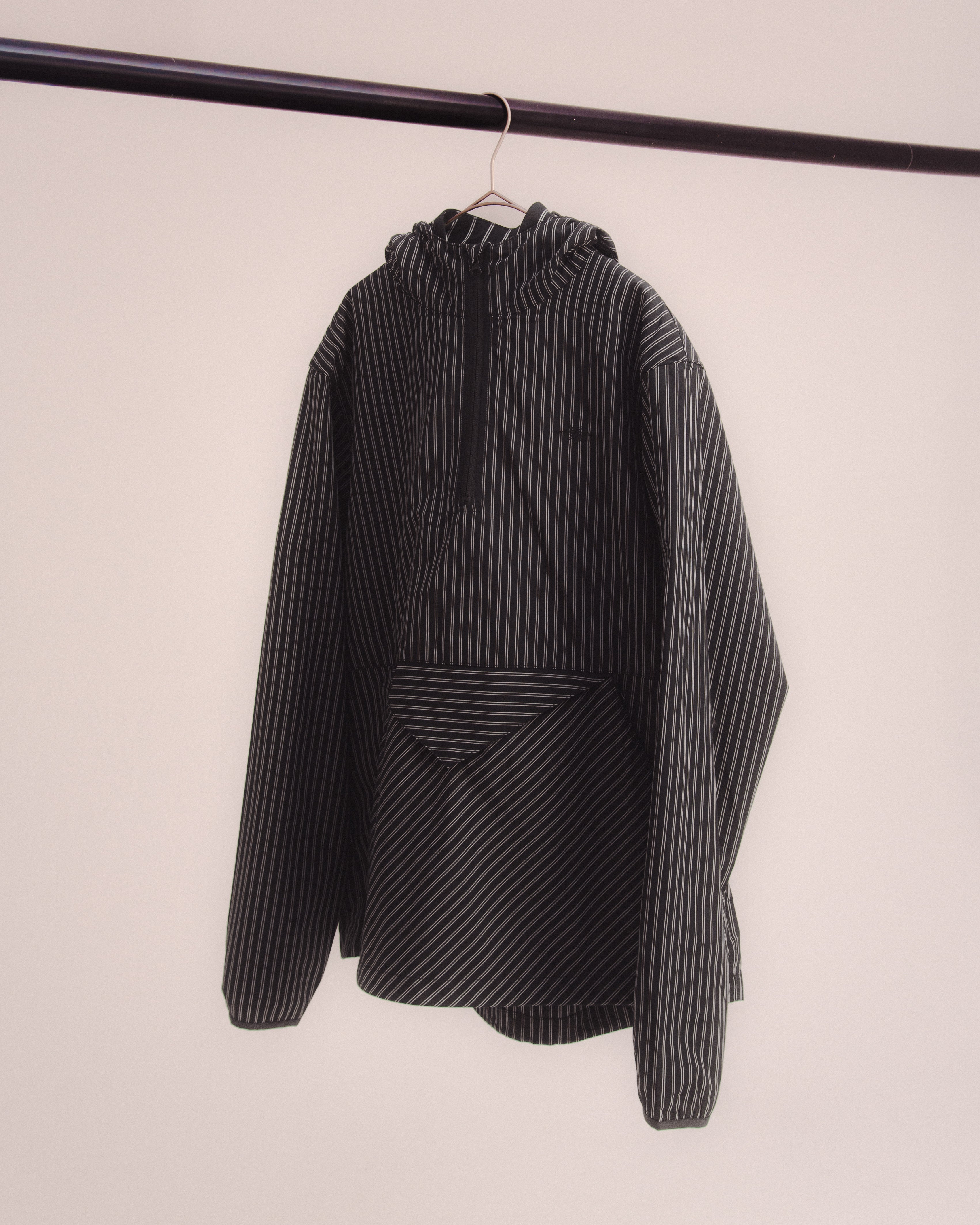 "docking stripe shirt" anorak parka